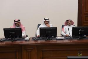 UQU President  Heads  4th Meeting of University Council